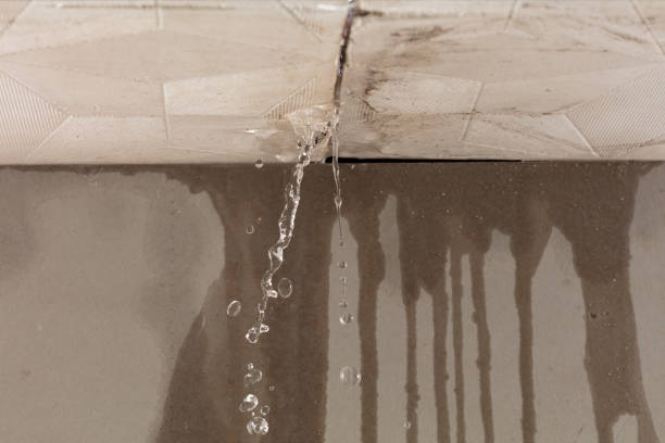 Professional Sewage Cleanup technician working in Stacy, NC
